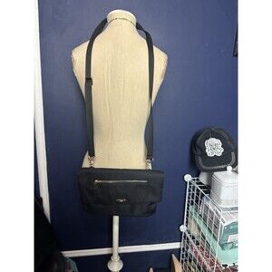 KNOMO LONDON ELEKTRONISTA DIGITAL LEATHER CLUTCH CROSSBODY & CLUTCH BAG.